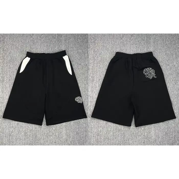 Shorts décontractés tendance streetwear Mertre, broderie de lettres de haute qualité, shorts de spor
