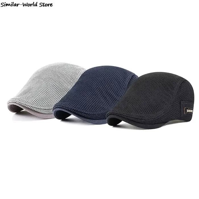 Casquette de baseball en maille respirante pour hommes