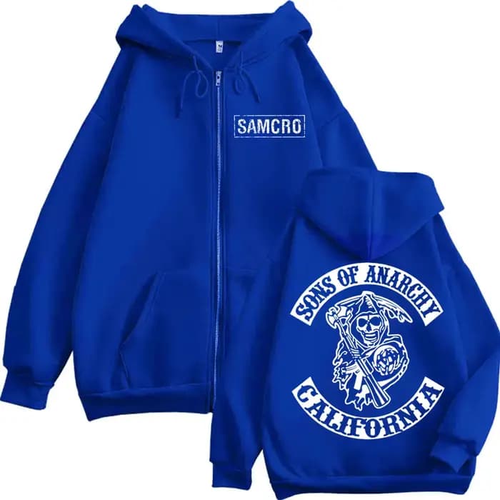Sons of Anarchy – sweat-shirt à capuche en coton pour hommes et femmes
