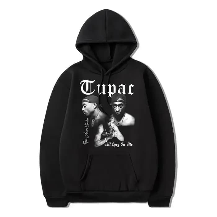 Rappeur Tupac 2pac sweat à capuche hommes femmes vêtements