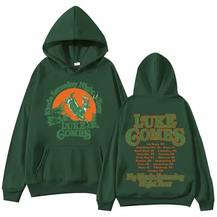Luke Combs Tour 2026 Sweat à capuche pour homme et femme