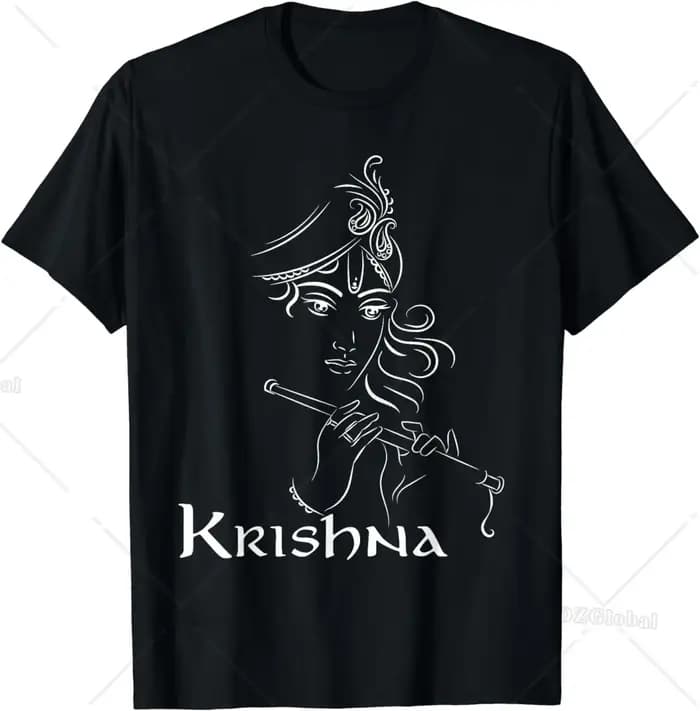 T-shirt graphique pour hommes et femmes, chemises hindoues, vêtements de festival Diwali, seigneur K