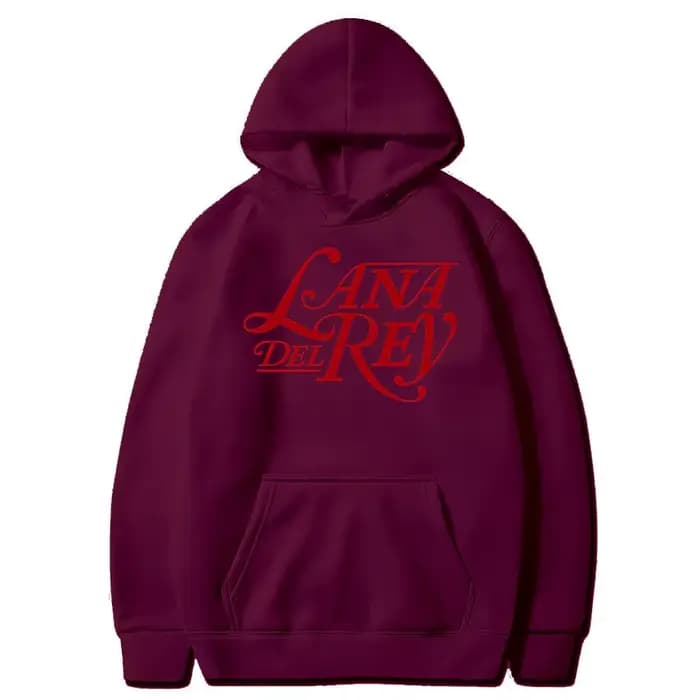 Lana Del Rey Logo sweat à capuche léger hommes mode à manches longues sweats femmes décontracté Harajuku Streetwear