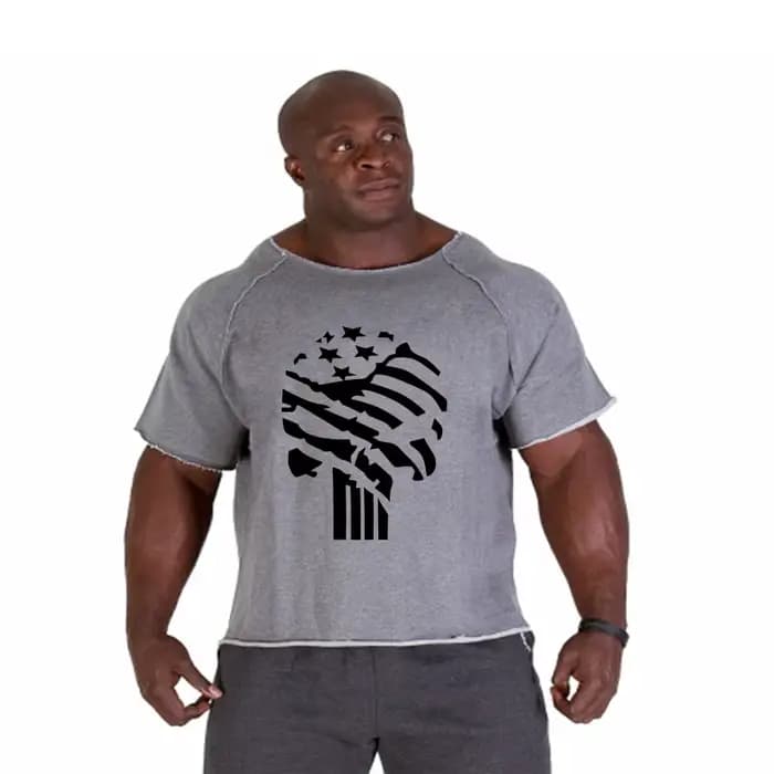 T-shirt Respirant en Coton Vintage pour Homme