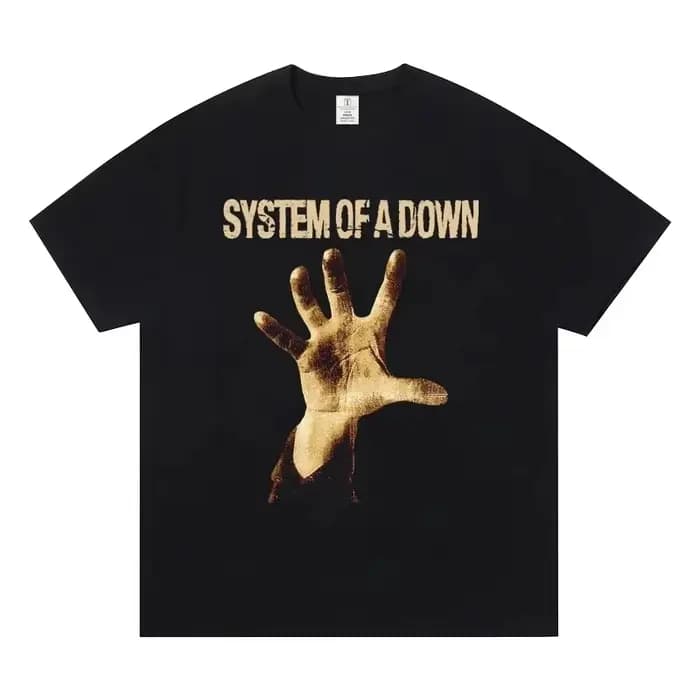 T-shirt à manches courtes du groupe System of A Down