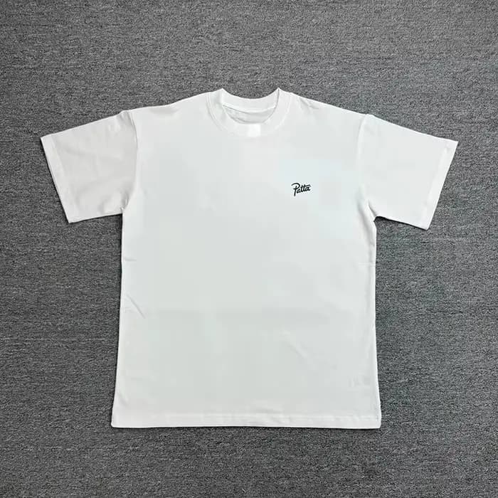 T-shirt classique avec logo P Dutch Street Fashion Brand, en coton, avec motif graphique, pour homme