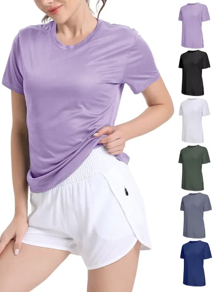T-Shirt de Sport ultraléger à séchage rapide pour femmes