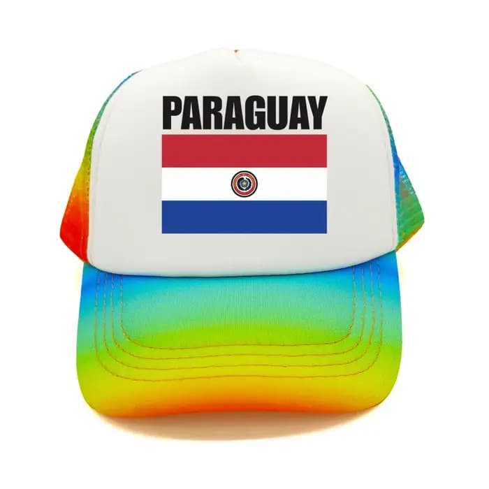 Casquettes de baseball avec drapeau du Paraguay pour hommes et femmes