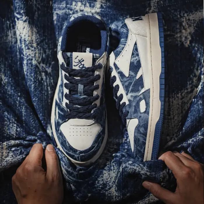 Maden 2026 Nouvelles Chaussures de Skate Rétro en Denim pour Hommes