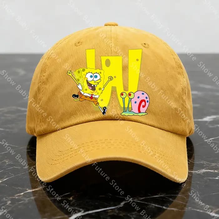 Nouvelles casquettes de baseball Bob l'éponge pour adultes