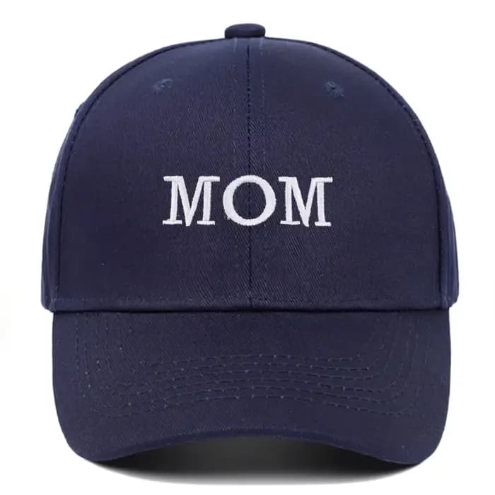 Casquette de baseball en pur coton brodé papa maman pour hommes et femmes