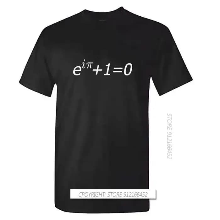 T-shirt unisexe pour hommes, à la mode, équation d'identité, Science, Maths, physique