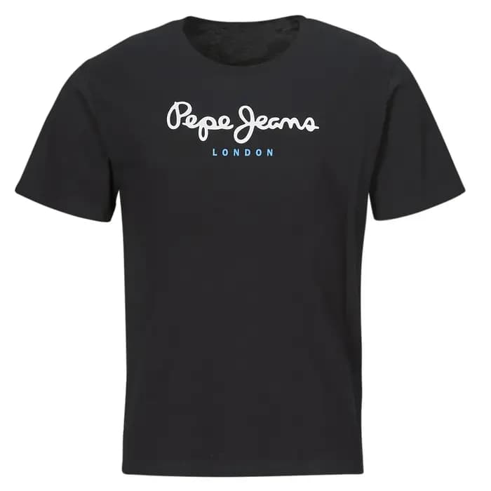Pepe Jeans London Logo T-shirt d'été à manches courtes pour hommes et enfants, mode populaire, hauts