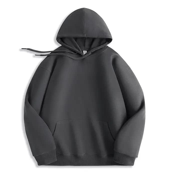 Sweat-shirt à col ras du cou épais doublé de polaire