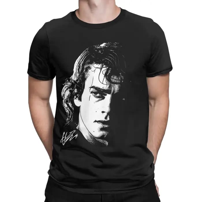 Anakin Skywalker T-Shirts pour hommes pur coton Vintage
