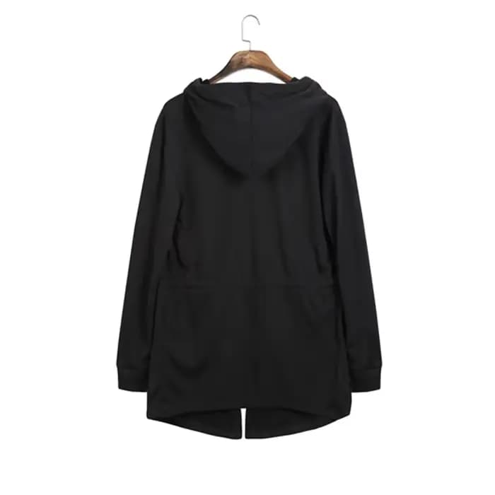 XUANSHOW – sweat à capuche noir Style gothique pour homme