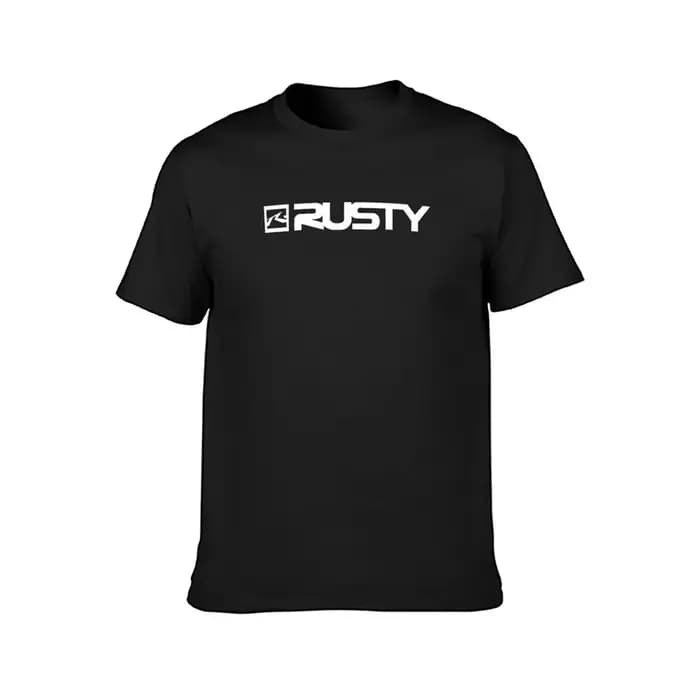 T-shirt graphique Rusty Surfwear pour hommes, grande taille, médicaments unis
