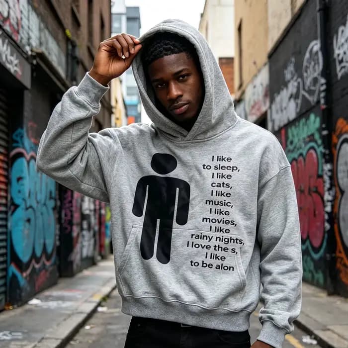 Européen et Américain style nouveau sweat à capuche avec lettre imprimer pull top