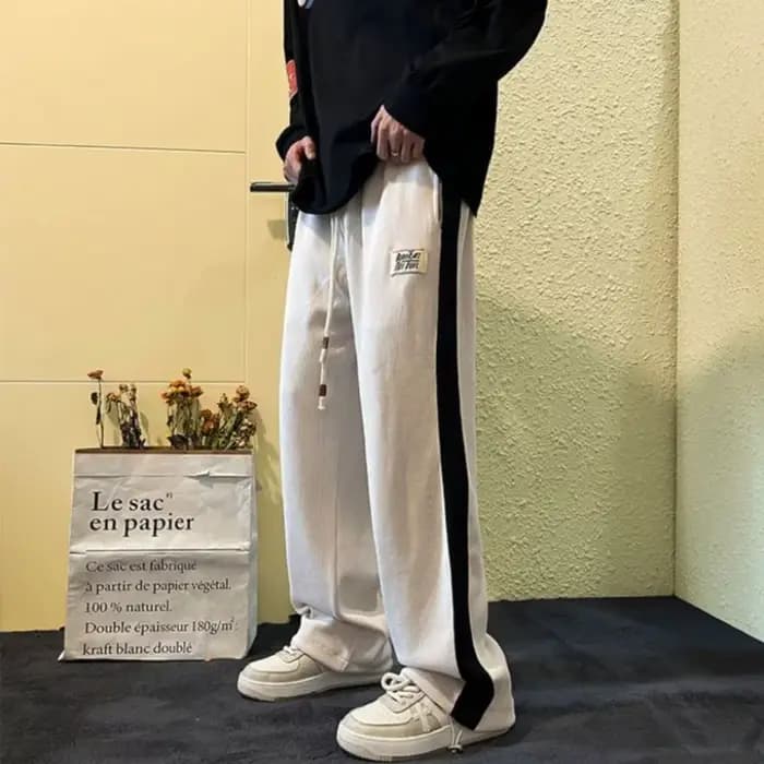 Pantalon de survêtement pour hommes, modèle Harajuku, style athlétique, décontracté, bas de survêtement, nouveauté, été