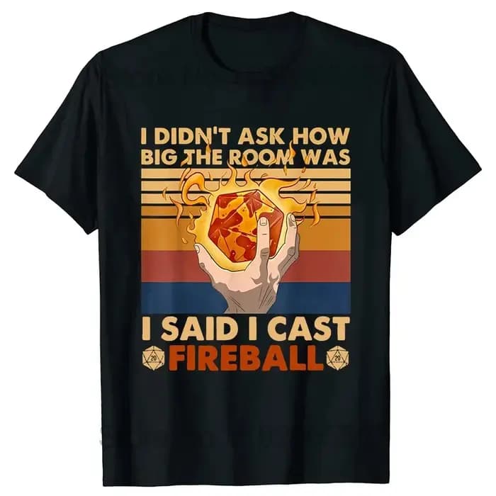 T-shirt graphique drôle DM RPG Gamer