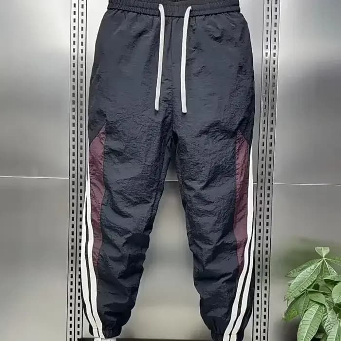 Pantalon de sport baggy hip hop à jambe droite pour hommes, jogging décontracté, style fjadt Chimadt