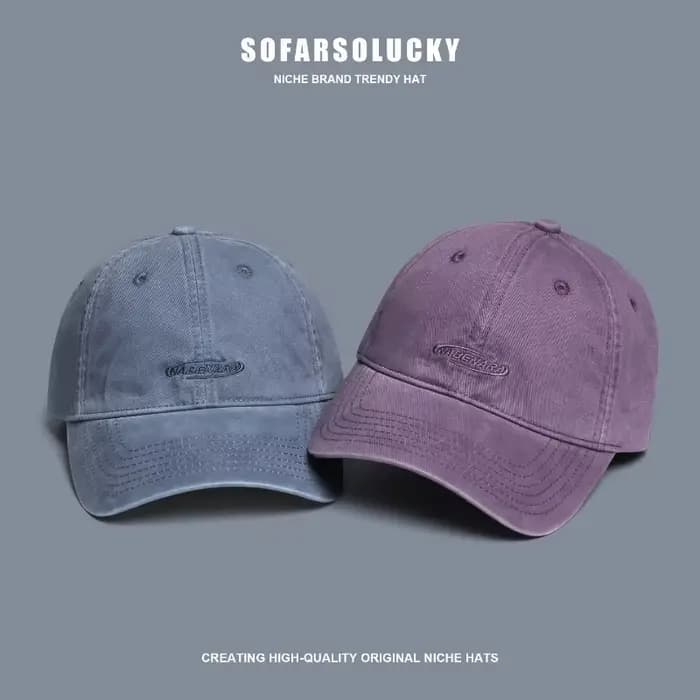 Casquettes de Baseball anciennes délavées rétro Harajuku pour hommes et femmes