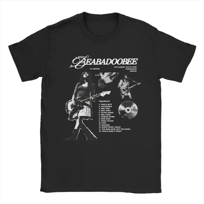 Beabadoobee t-shirt graphique hommes femmes 100% coton t-shirt vêtements