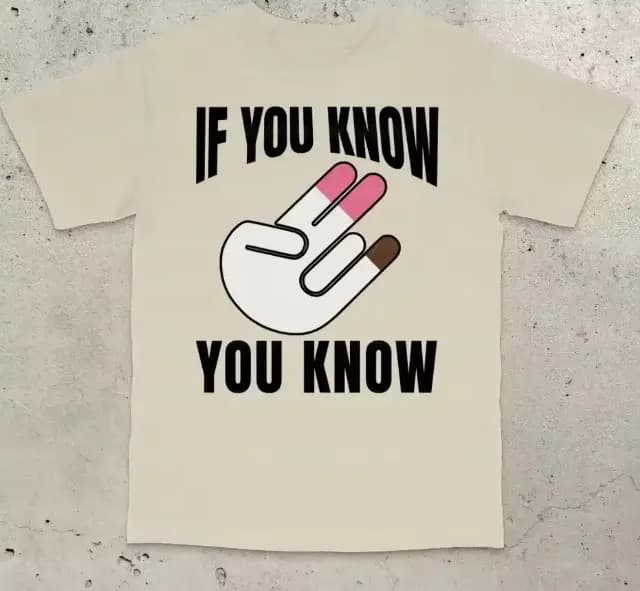 T-shirt « If You Know You Know » – Humour Adulte Audacieux