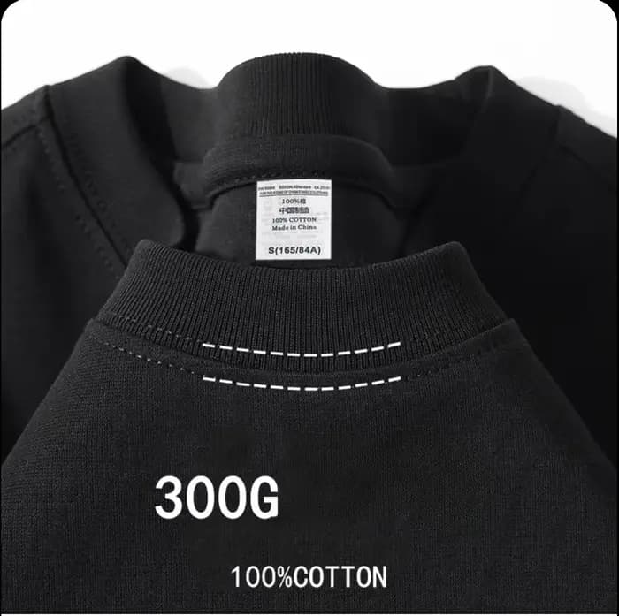 T-shirt personnalisé DTG impression 300GSM 100% coton hommes T-shirts de haute qualité ample décontracté femmes