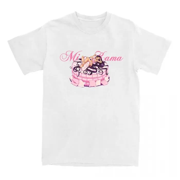 Paloma Mami T-shirt à manches courtes été coton t-shirts mode chanteur impression graphique T-shirt