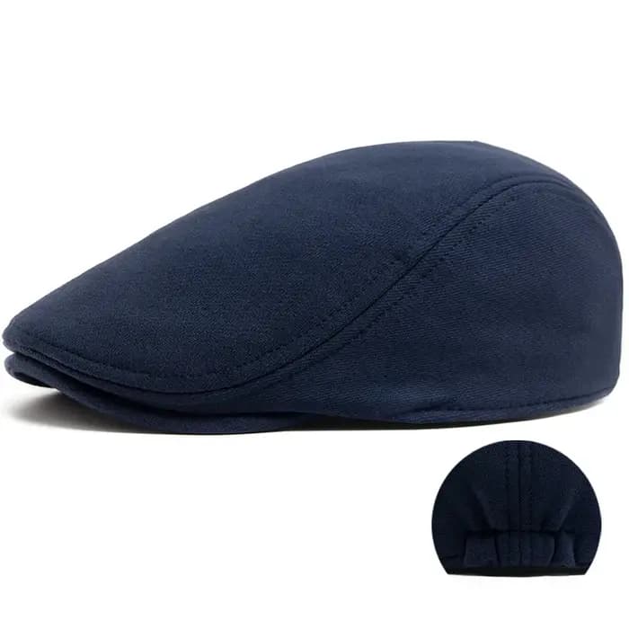 Casquettes Newsboy hommes décontracté Vintage béret tricoté coton Cabbie chapeau automne hiver mode