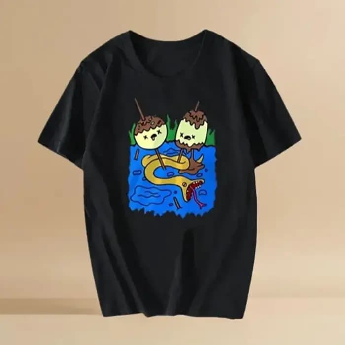 Rock à mâcher princesse décontracté femmes drôle T-Shirt fille Harajuku 90S