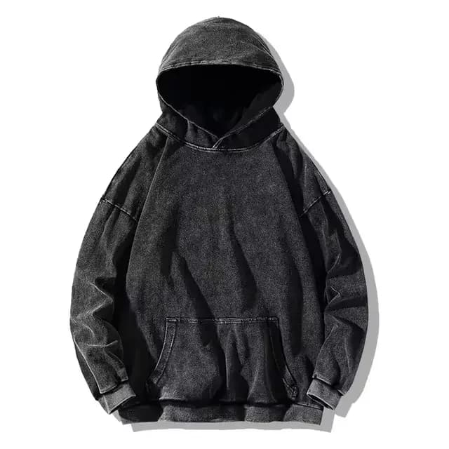 Sweats à capuche déFlexvintage pour hommes et femmes, pull en coton rétro, manches longues, mode Har