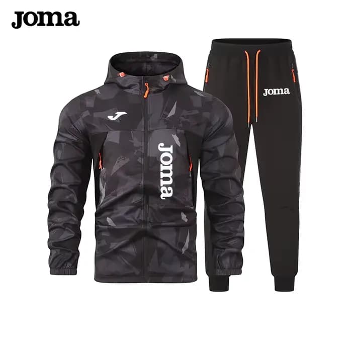 Joma populaire deux pièces vêtements de sport pour hommes costume de jogging