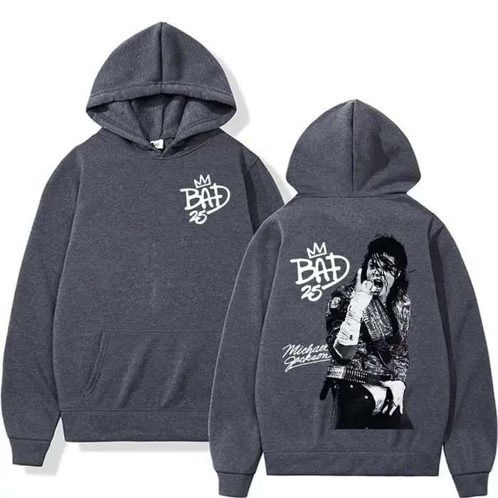 Sweat-shirt à capuche Michael Jackson Bad Era 25