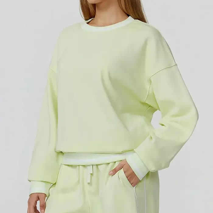 Sweat à capuche à manches longues pour femmes