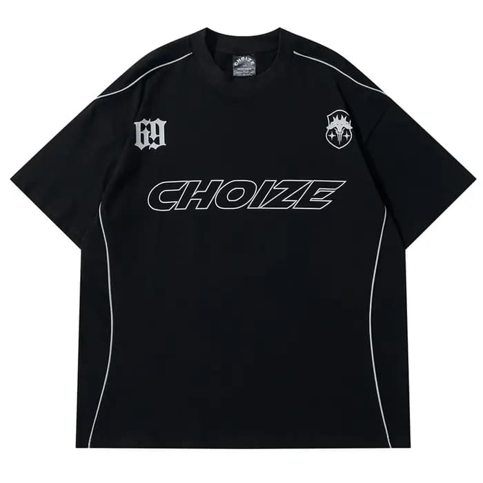 T-Shirt Surdimensionné à Manches Courtes pour Homme