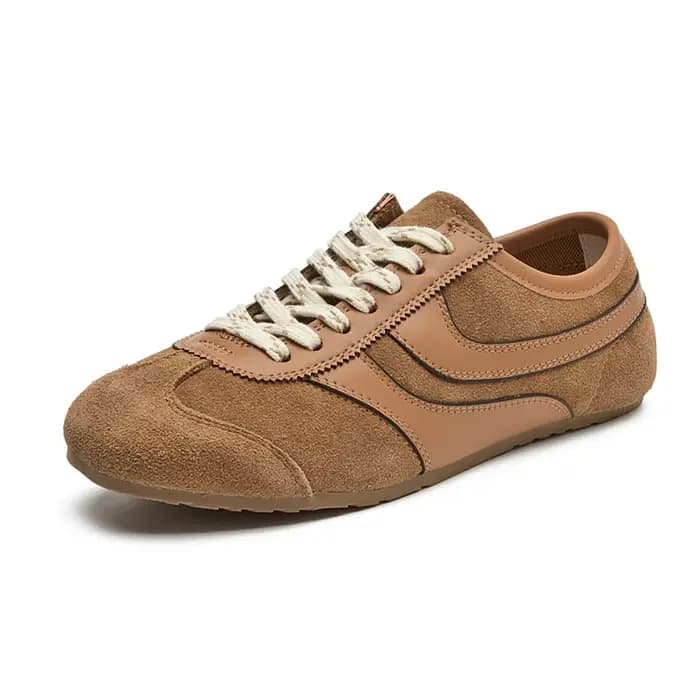 Chaussures d'entraînement allemandes pour femmes 2026 – Nouvelles baskets en cuir véritable