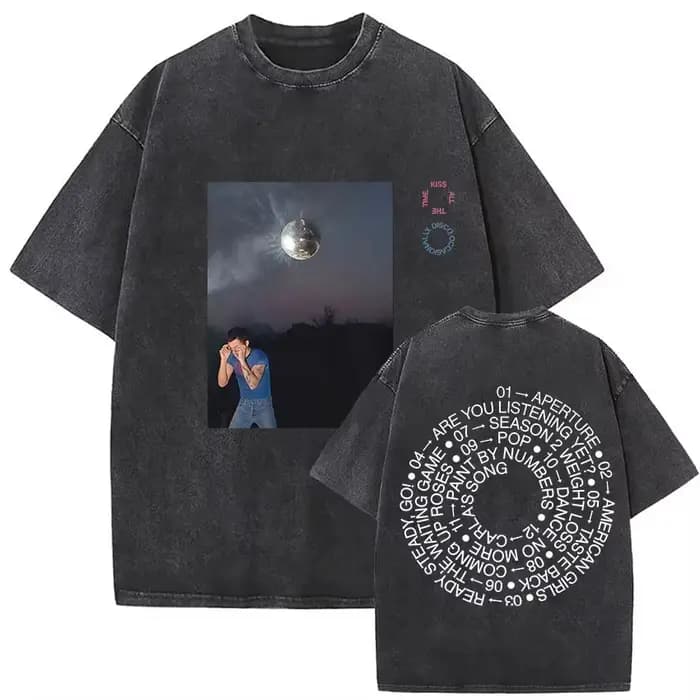 T-shirt vintage délavé Harry Styles Together Tour 2026 pour hommes et femmes