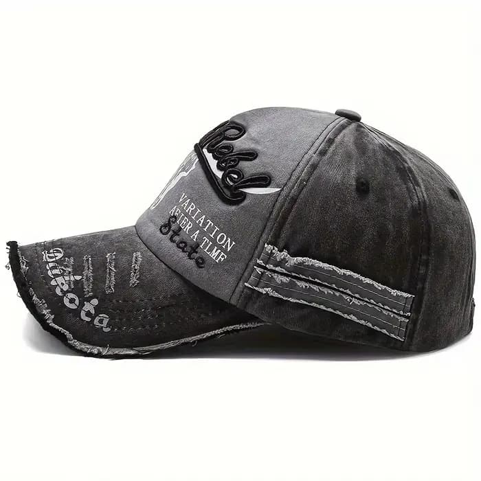 Casquette de baseball réglable avec protection solaire – Unisexe