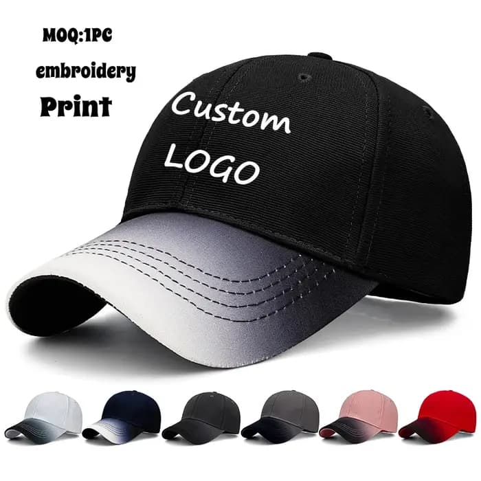 Casquette de Baseball avec votre propre Logo