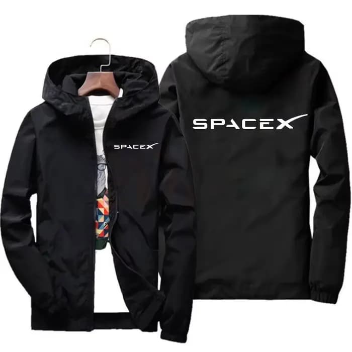 Sweats à capuche avec logo SpaceX Space X pour hommes