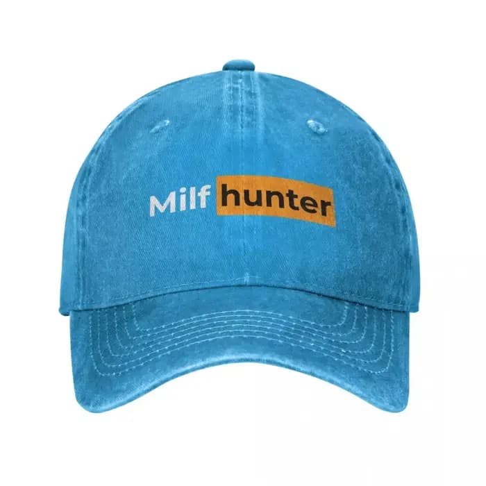 Casquette de Baseball drôle pour chasseur de MILF, couvre-chef délavé Vintage, unisexe, cadeau pour