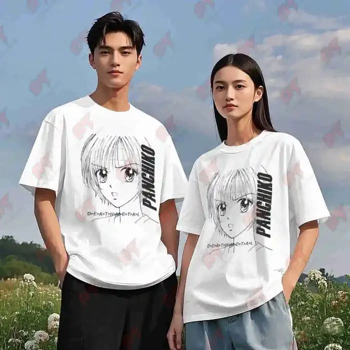 T-shirt à manches courtes Panchiko 100% coton