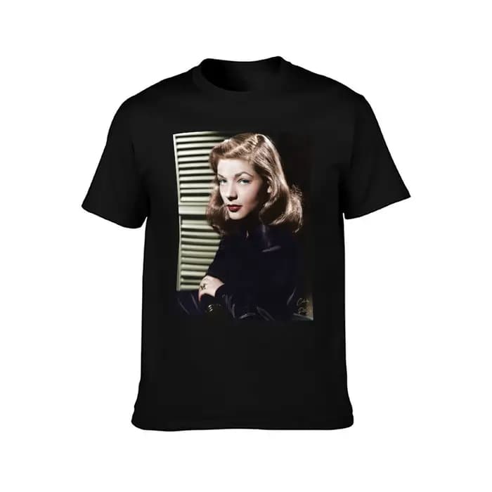 Lauren Bacall 1945 T-Shirt drôle meme t-shirts hauts rappeur graphique
