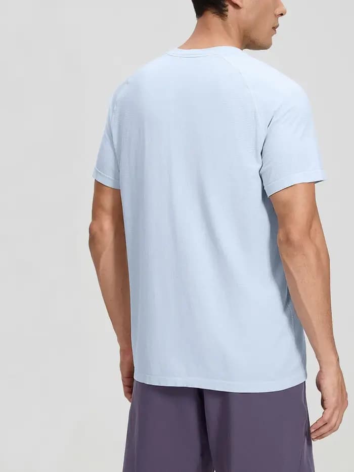VITALINOVO T-shirt de sport pour homme à manches courtes