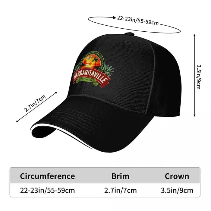 Casquette de baseball avec logo Margaritaville