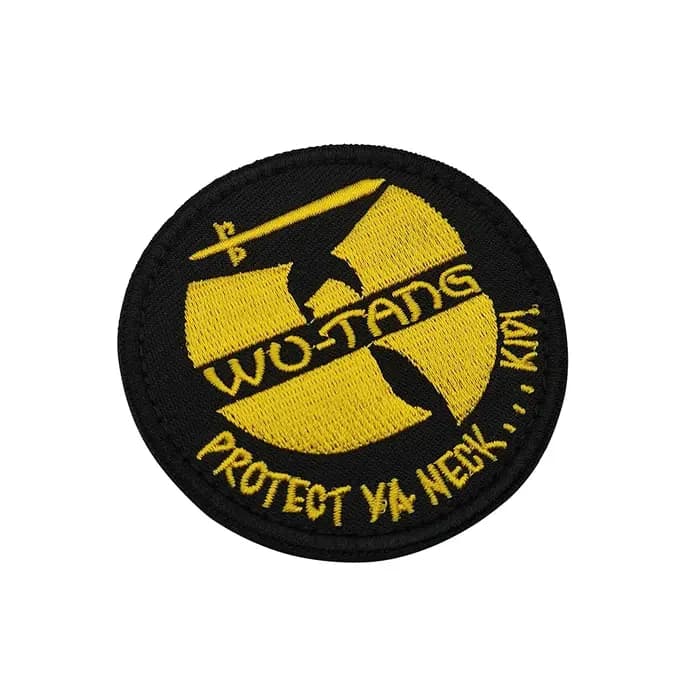 Patch en tissu classique Hip-Hop Wu-Tang Clan