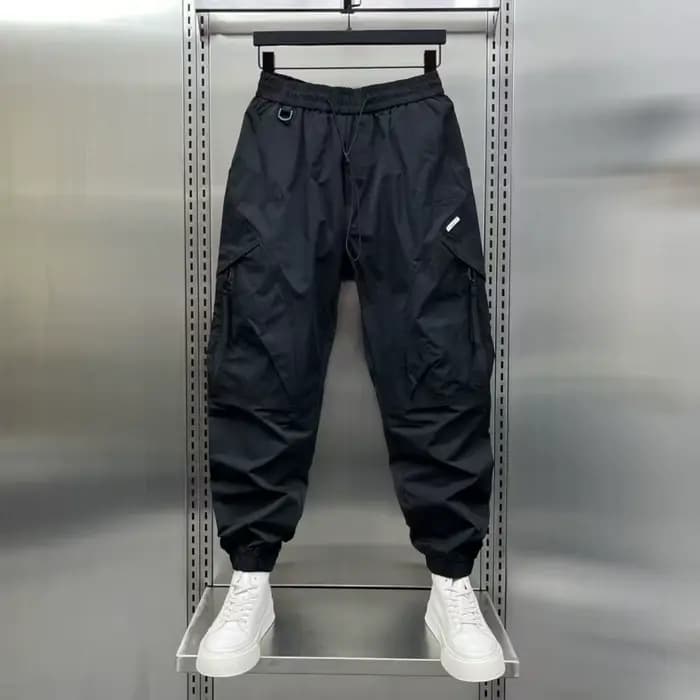 2025 nouveau pantalon de Jogging homme automne vert noir pantalon décontracté ample S-3XL Style amér