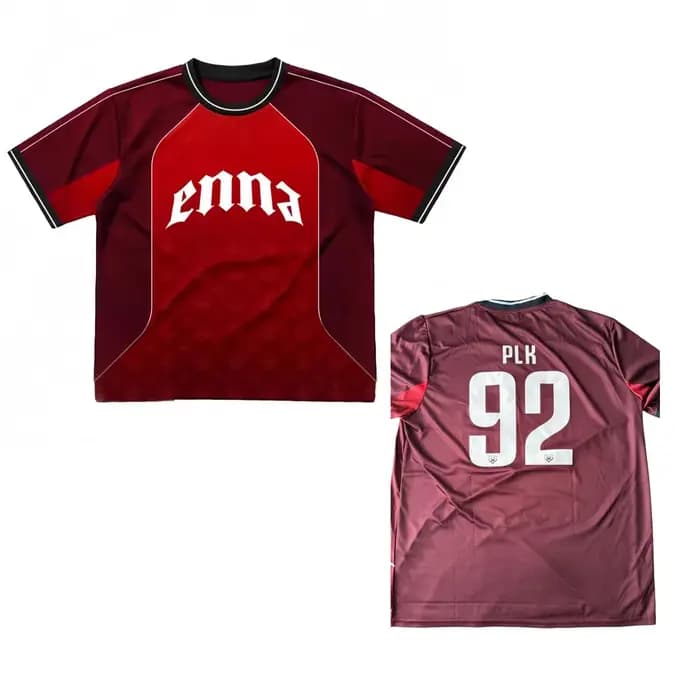 Maillot 3D F.C. T-shirts Polak Jersey 2026 Grand Garç on Music CD 92 pour Hommes et Femmes, Style Hi